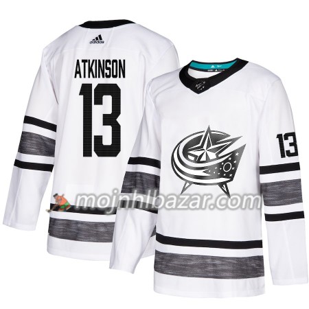 Dresovi Columbus Blue Jackets Cam Atkinson 13 2019 All-Star Adidas Bijela Authentic - Muške